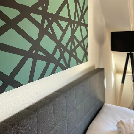 Amao-Green I 90Qm I Penthouse Maisonette Mit Rooftop I City Center I King-Size Betten Lahr  Buitenkant foto