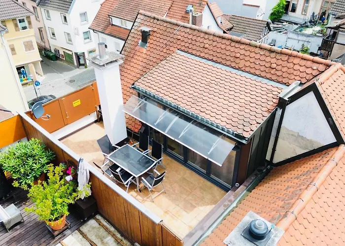 Amao-Green I 90Qm I Penthouse Maisonette Mit Rooftop I City Center I King-Size Betten